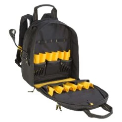 DeWalt 21.75 In. W X 17 In. H Ballistic Polyester Backpack Tool Bag 33 Pocket Black/Yellow 1 Pc -Stanleys Shop 01001aed 6ec1 49eb ad2f 01dc16e6bddc