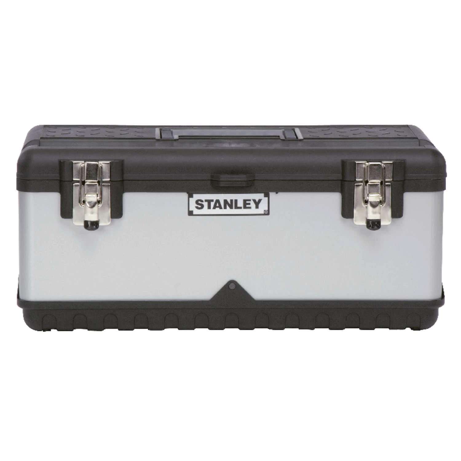 Stanley 19.6 In. Tool Box Grey/Black 3 Stanley 19.6 In. Tool Box Grey/Black
