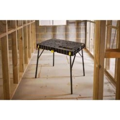 Stanley 33.5 In. L X 23.5 In. W X 29 In. H Folding Workbench 700 Lb. Cap. -Stanleys Shop 080dade6 2a34 4b52 917d fc89a984f6a7