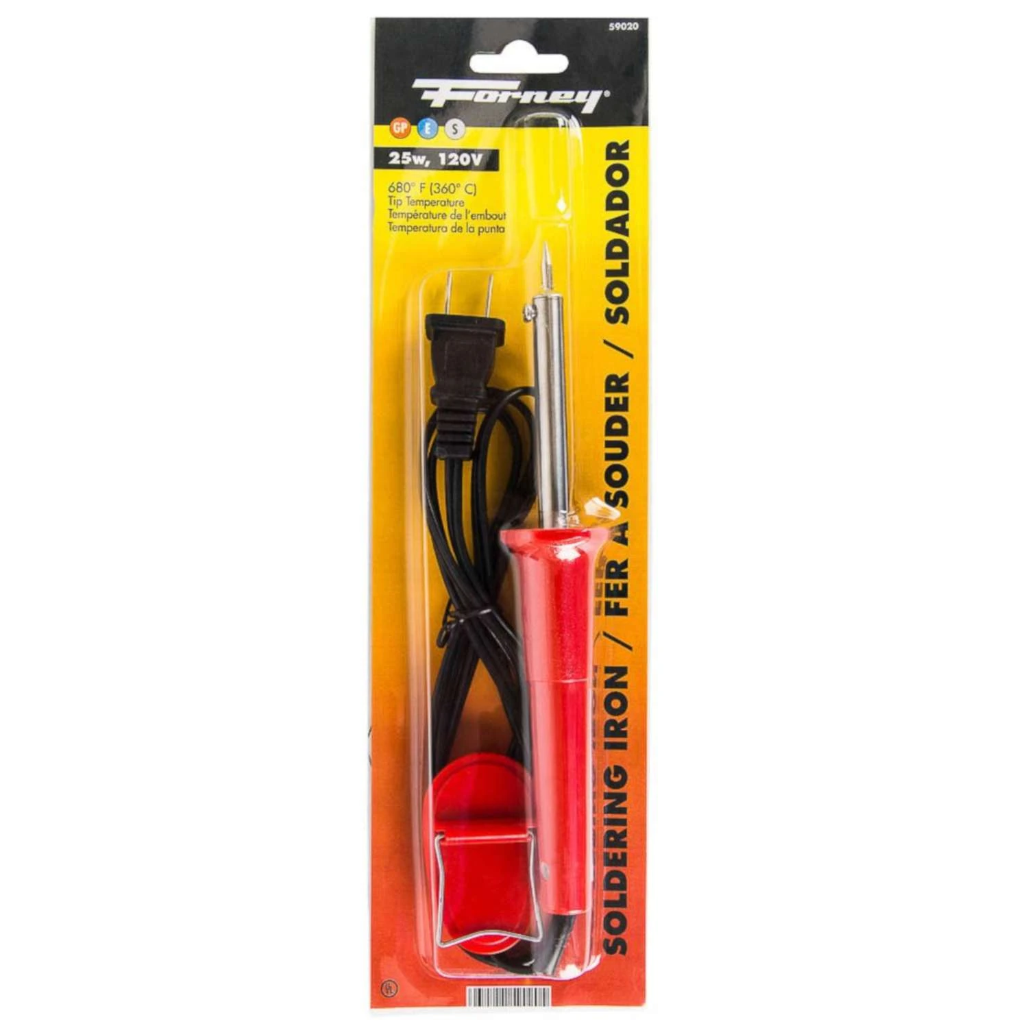 Forney Corded Soldering Iron 25 W 1 Pk 3 Forney Corded Soldering Iron 25 W 1 Pk