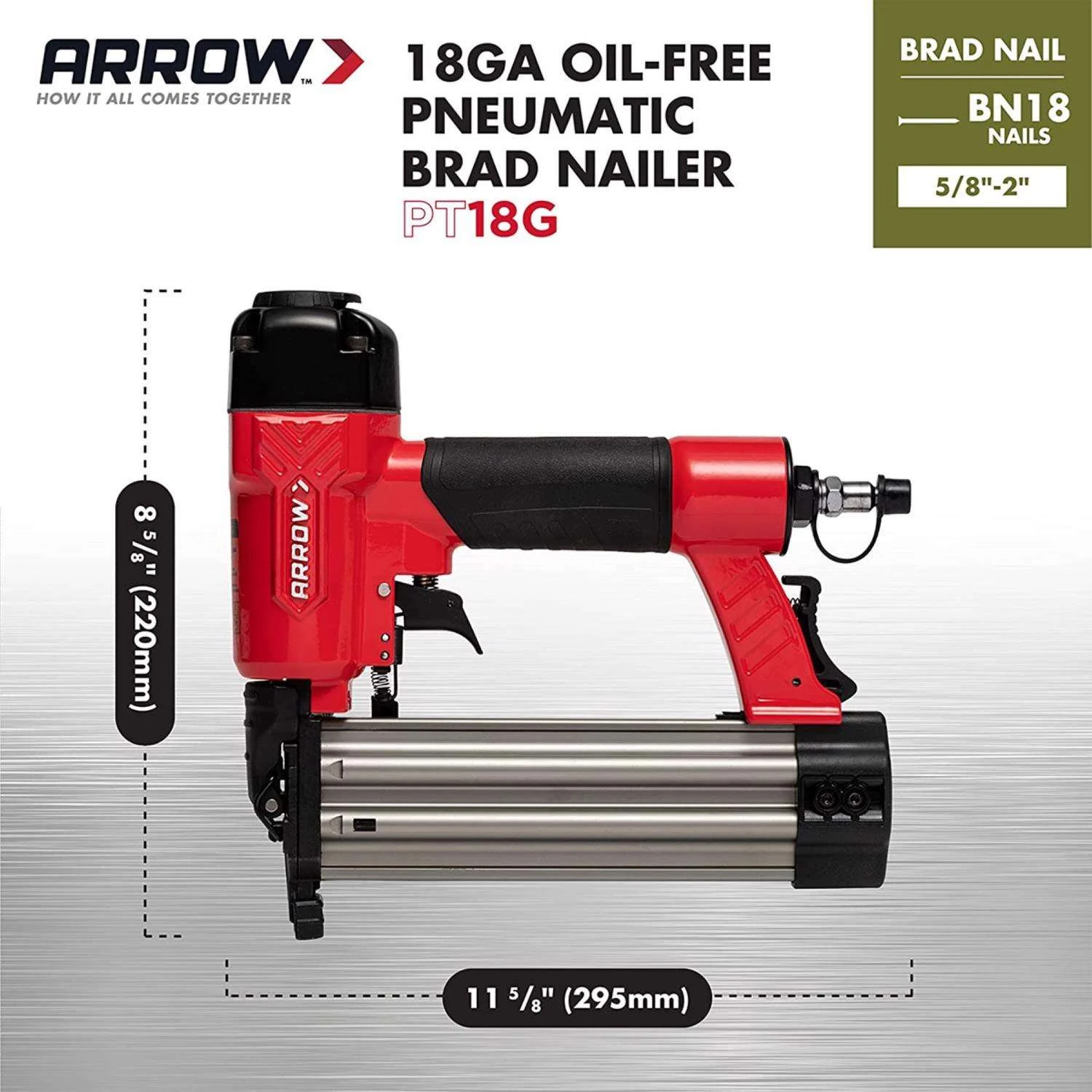 Arrow PT18G 18 Ga. Brad Nailer 4 Arrow PT18G 18 Ga. Brad Nailer - Image 2