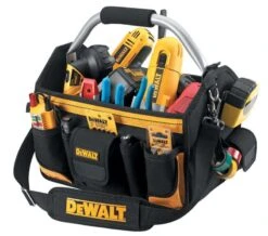 DeWalt 10.25 In. W X 14.75 In. H Polyester Tool Carrier 23 Pocket Black/Yellow 1 Pc