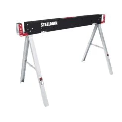 Steelman 30 In. H X 47 In. W X 22 In. D Folding Sawhorse 1100 Lb. Cap. 1 Pc