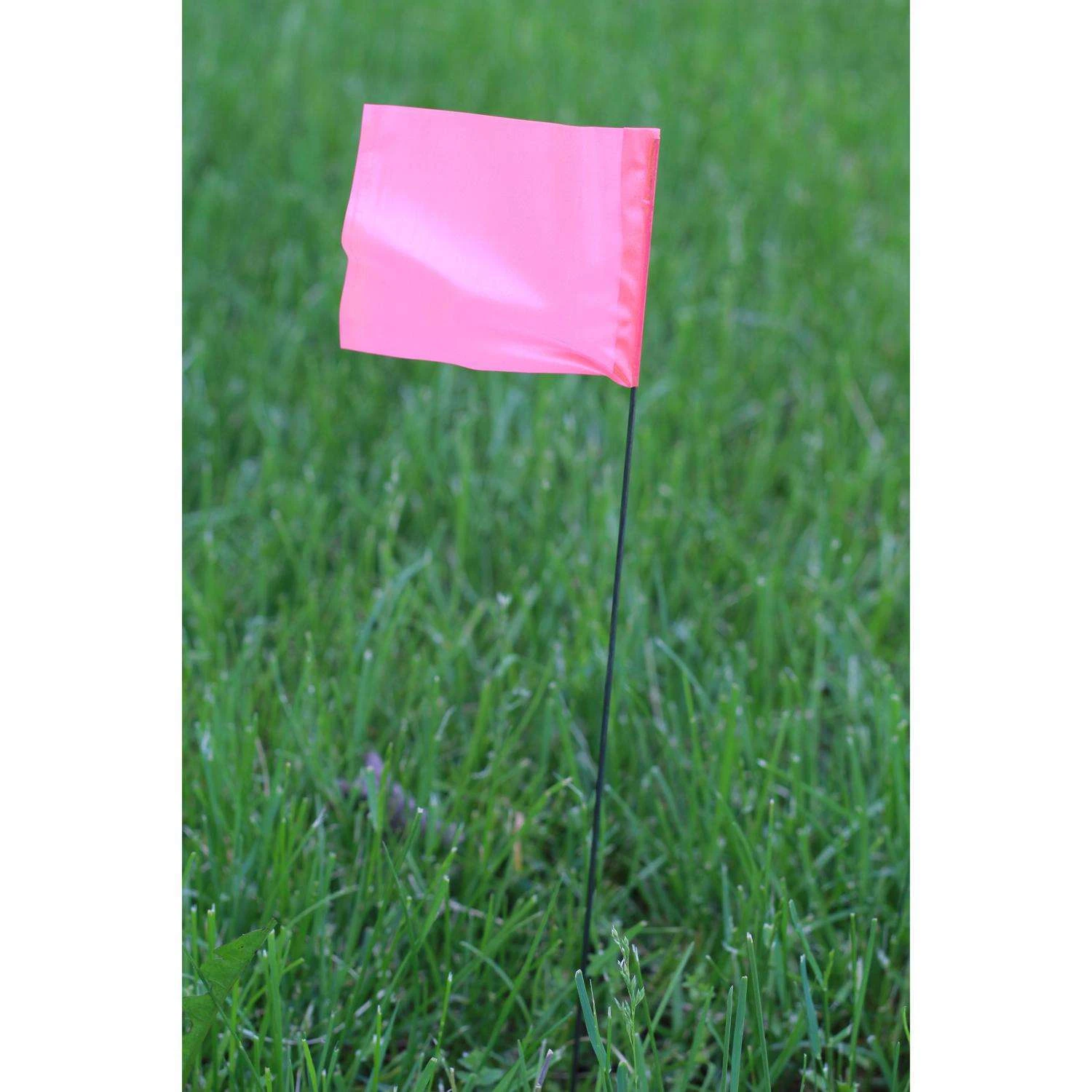 C.H. Hanson CH Hanson 21 In. Pink Marking Flags Polyvinyl 100 Pk 5 C.H. Hanson CH Hanson 21 In. Pink Marking Flags Polyvinyl 100 Pk - Image 3