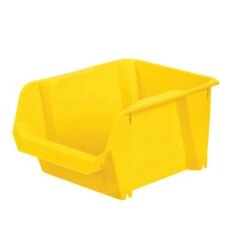 Stanley 7 In. W X 5 In. H X 9.5 In. D Storage Bin Set Impact-Resistant Poly 4 Compartments Yellow -Stanleys Shop 10baf222 fc1c 439f b169 0fe4ee006cd4