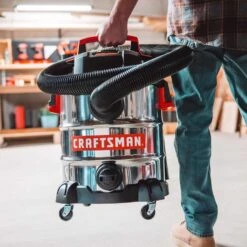 Craftsman 10 Gal Corded Wet/Dry Vacuum 120 V 6 HP 19 Craftsman 10 Gal Corded Wet/Dry Vacuum 120 V 6 HP -Stanleys Shop 1537c44a bfed 43f5 84c9 b59f78be79d3