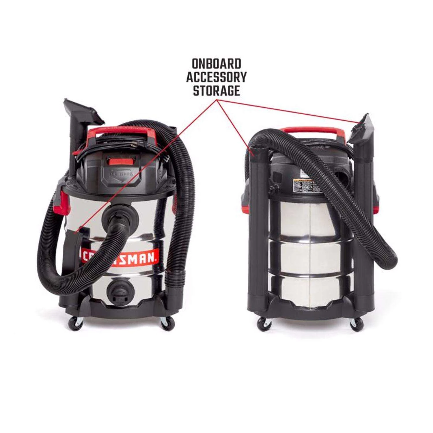 Craftsman 10 Gal Corded Wet/Dry Vacuum 120 V 6 HP 6 Craftsman 10 Gal Corded Wet/Dry Vacuum 120 V 6 HP - Image 4