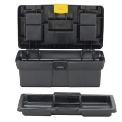 Stanley 12.5 In. Tool Box Black/Yellow -Stanleys Shop 1a6508b0 0de2 4b75 a473 74de4278e590