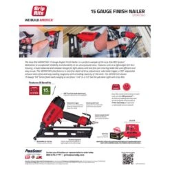 Grip-Rite 15 Ga. Angled Finish Nailer -Stanleys Shop 1bf7a576 cfe9 44c1 830c 8a66086e2997