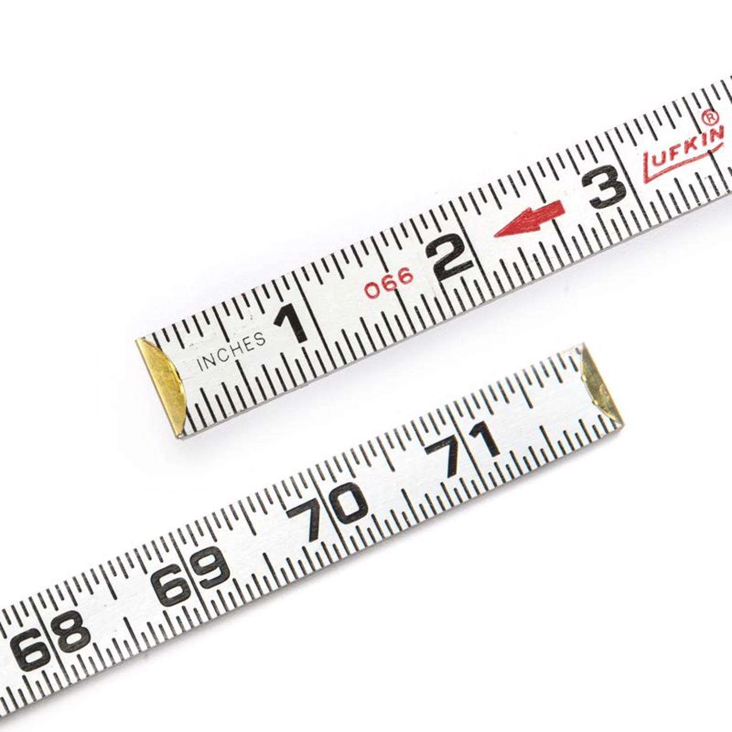 Lufkin 72 In. L X 5/8 In. W Wood Rule SAE 6 Lufkin 72 In. L X 5/8 In. W Wood Rule SAE - Image 4