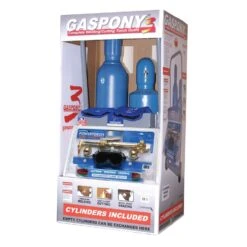 Thoroughbred GasPony3 Medium-Duty Torch Kit 14 Pc