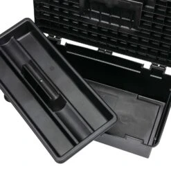 Craftsman 16 In. Classic Tool Box 442 Cu In Black -Stanleys Shop 21acca55 6b01 48c6 a2ea 3c6be6d9f77a