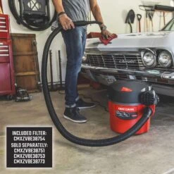 Craftsman 5 Gal Corded Wet/Dry Vacuum 5 Amps 120 V 5 HP -Stanleys Shop 231b118e edfe 465c 939e 54e3af1698a1