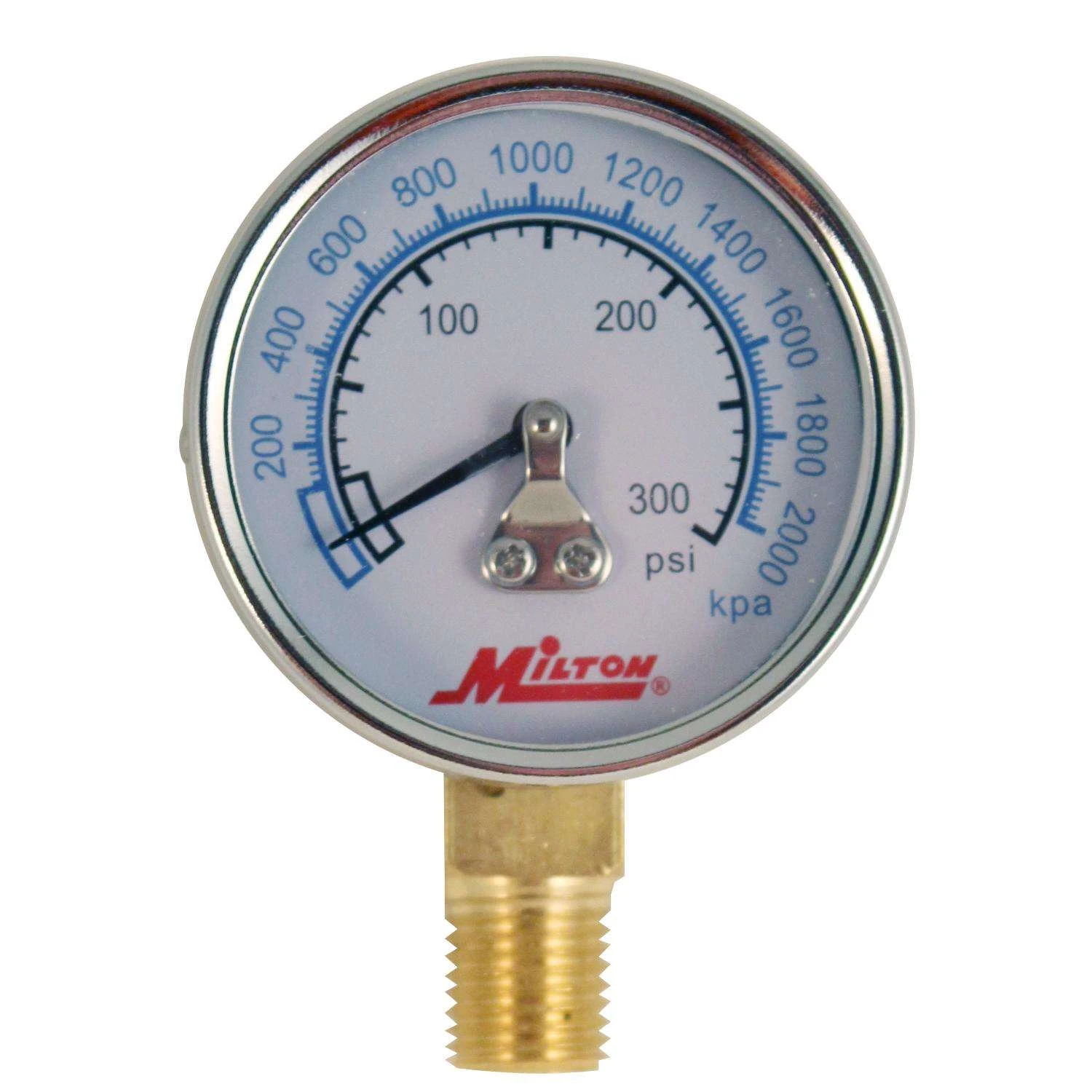 Milton Pressure Gauge 1/4 In. 1 Pc 3 Milton Pressure Gauge 1/4 In. 1 Pc