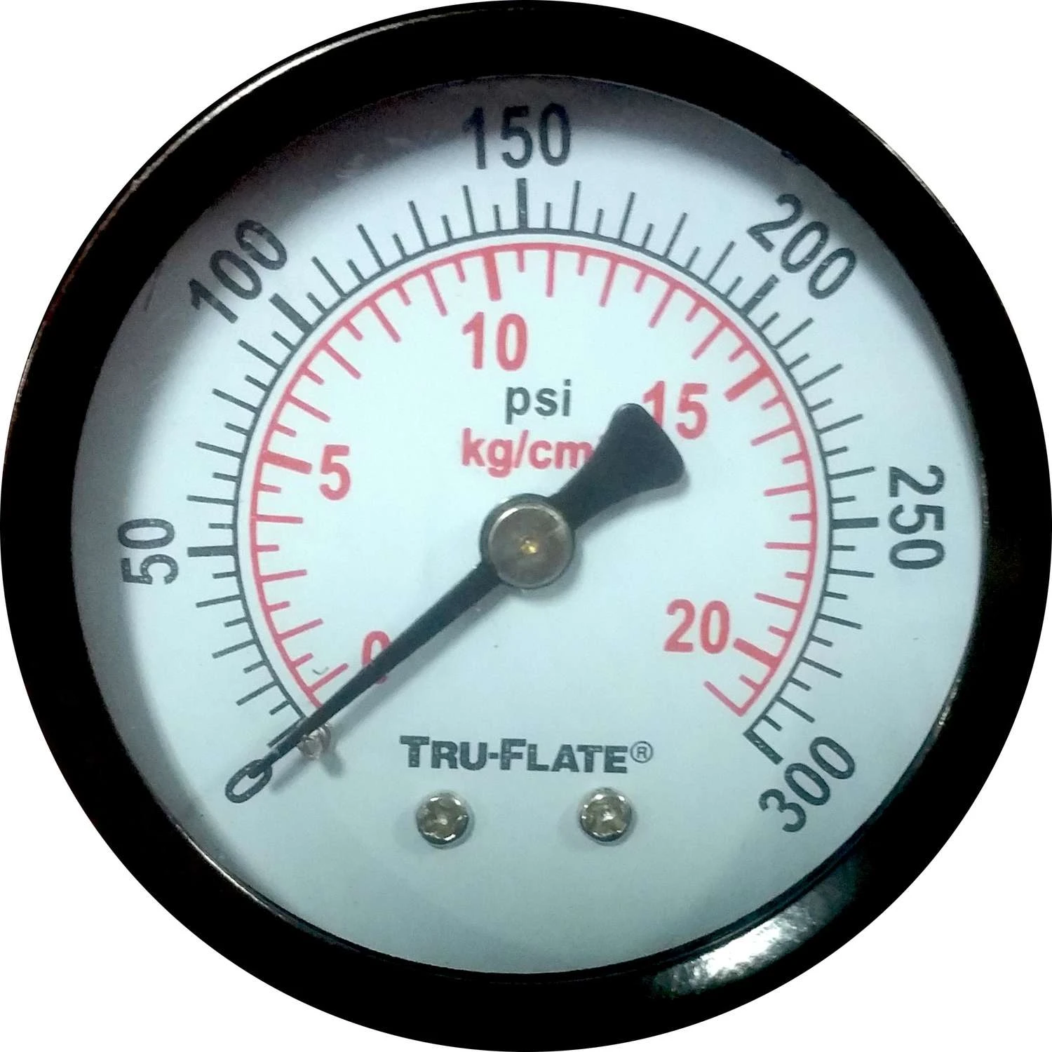 Tru-Flate Polycarbonate Air Line Gauge 1/4 In. NPT 300 Psi 1 Pc 4 Tru-Flate Polycarbonate Air Line Gauge 1/4 In. NPT 300 Psi 1 Pc - Image 2