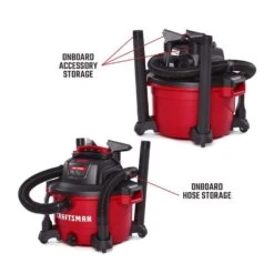 Craftsman 12 Gal Corded Wet/Dry Vacuum 10.5 Amps 120 V 6 HP -Stanleys Shop 2b44cfb1 d9f3 4998 ae7f f7ec6756322a
