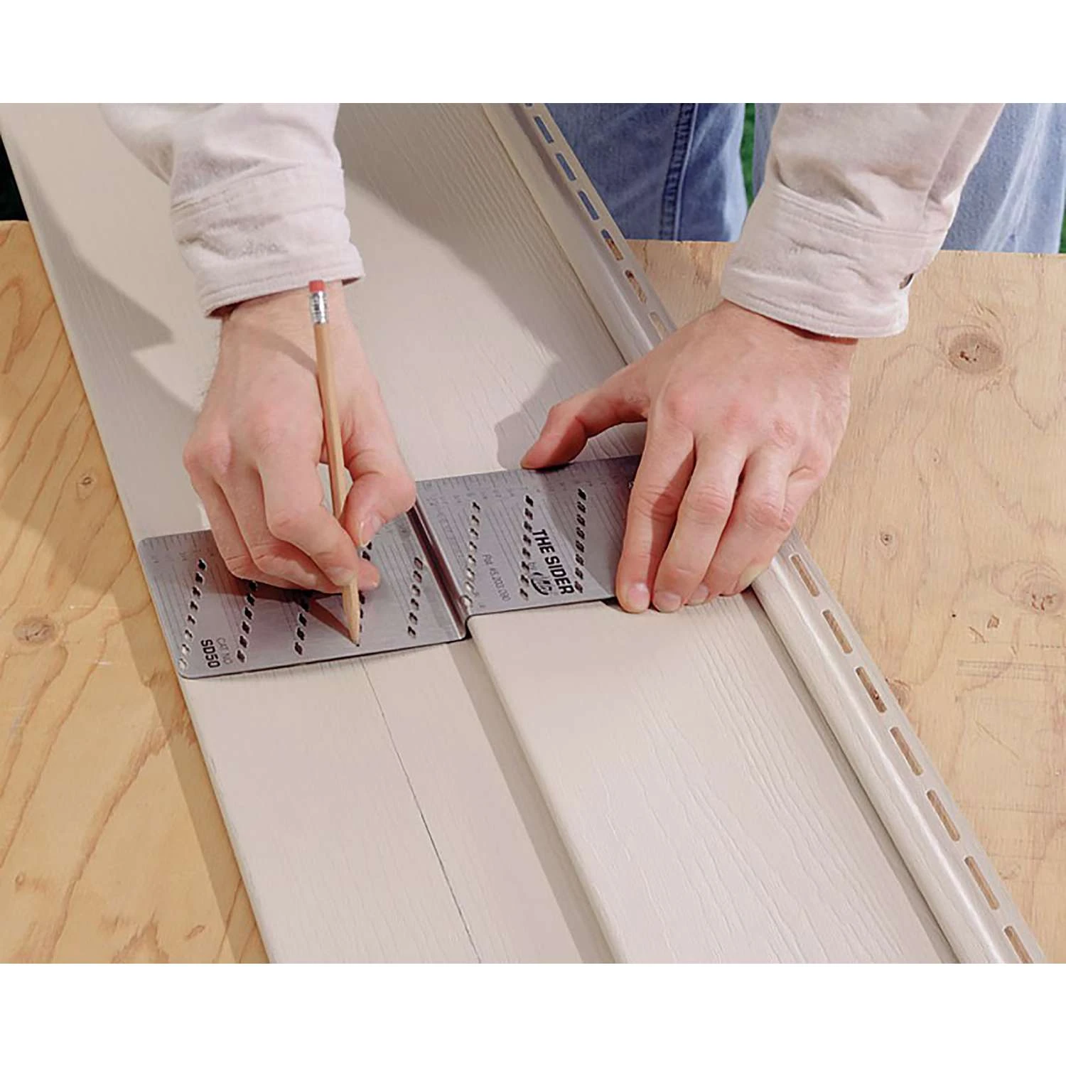 Malco Sider Siding Gauge 4 In. Silver 4 Malco Sider Siding Gauge 4 In. Silver - Image 2