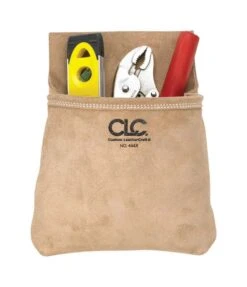 CLC 1 In. W X 12.75 In. H Suede Tool Pouch 1 Pocket Tan 1 Pc