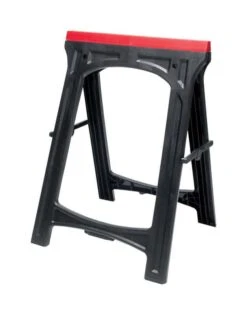 Performance Tool 30 In. H X 22-3/8 In. W X 16-1/2 In. D Adjustable Sawhorse Set 300 Lb. Cap. 2 Pk