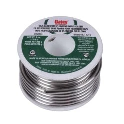 Oatey 8 Oz Lead-Free Plumbing Wire Solder Tin/Antimony 95/5 1 Pc