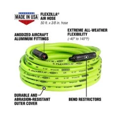 Flexzilla 50 Ft. L X 3/8 In. D Hybrid Polymer Air Hose 300 Psi Zilla Green 13 Flexzilla 50 Ft. L X 3/8 In. D Hybrid Polymer Air Hose 300 Psi Zilla Green -Stanleys Shop 37f40e4b ba70 4dab bae6 542156f29627