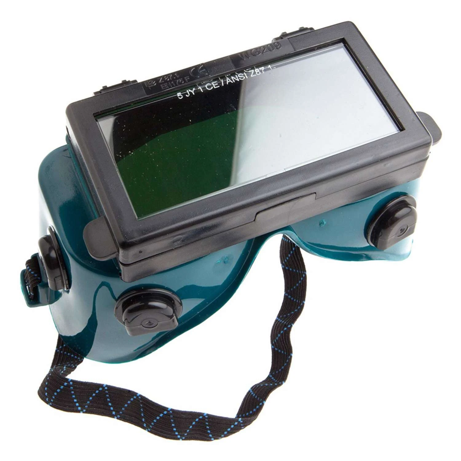 Forney 7 In. L X 3.5 In. W Welding Goggles Green 1 Pk 3 Forney 7 In. L X 3.5 In. W Welding Goggles Green 1 Pk