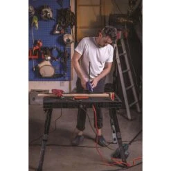 OmniTable 18.9 In. L X 6.3 In. W X 37 In. H 5 In 1 Workbench 330 Lb. Cap. -Stanleys Shop 453da719 00a7 4bdd b267 3bffb72de622