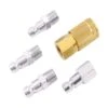 Forney Brass/Steel Air Coupler And Plug Set 1/4 In. 1/4 In. 5 Pc -Stanleys Shop 459e0121 46fb 458e a667 fb840b67acd3