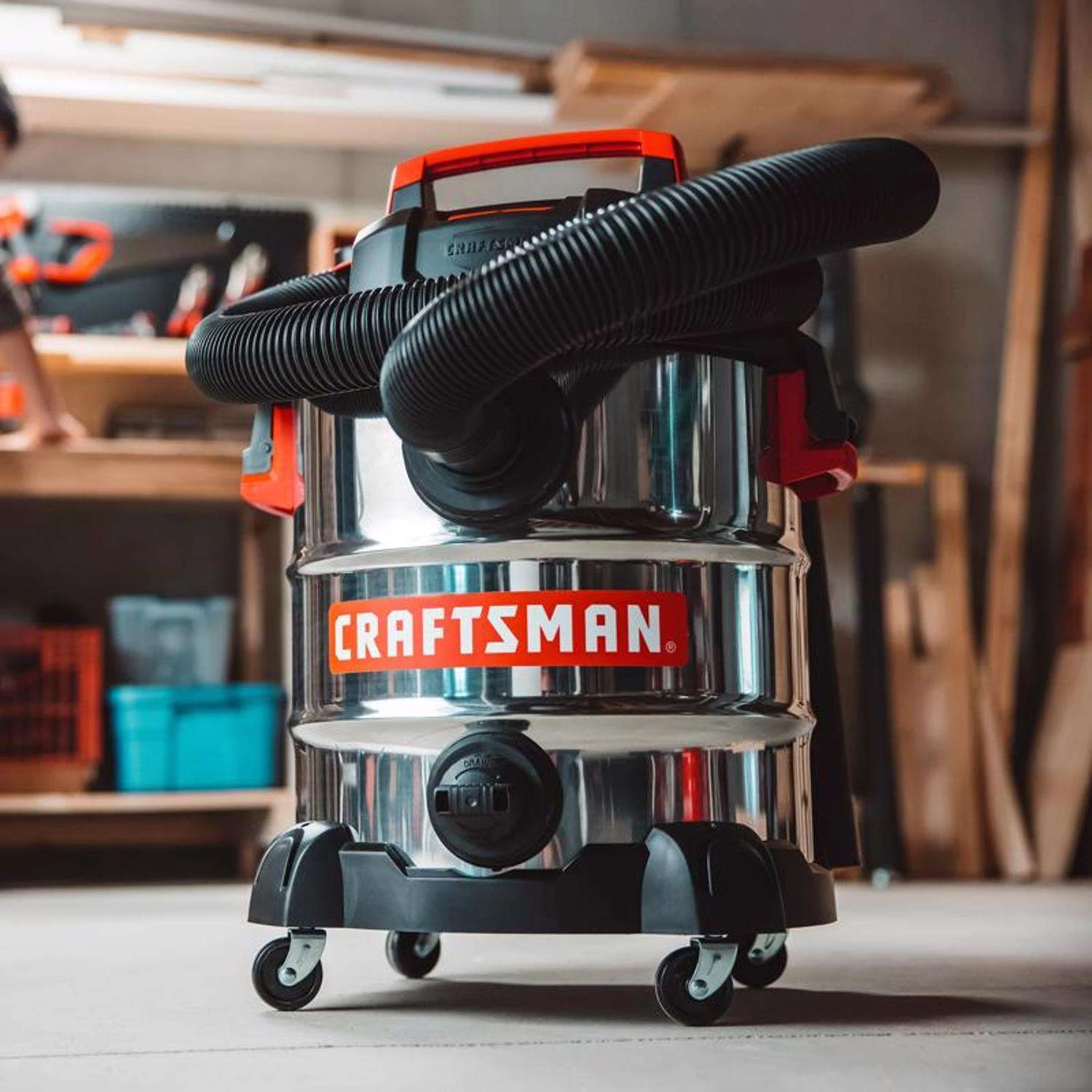 Craftsman 10 Gal Corded Wet/Dry Vacuum 120 V 6 HP 12 Craftsman 10 Gal Corded Wet/Dry Vacuum 120 V 6 HP - Image 10