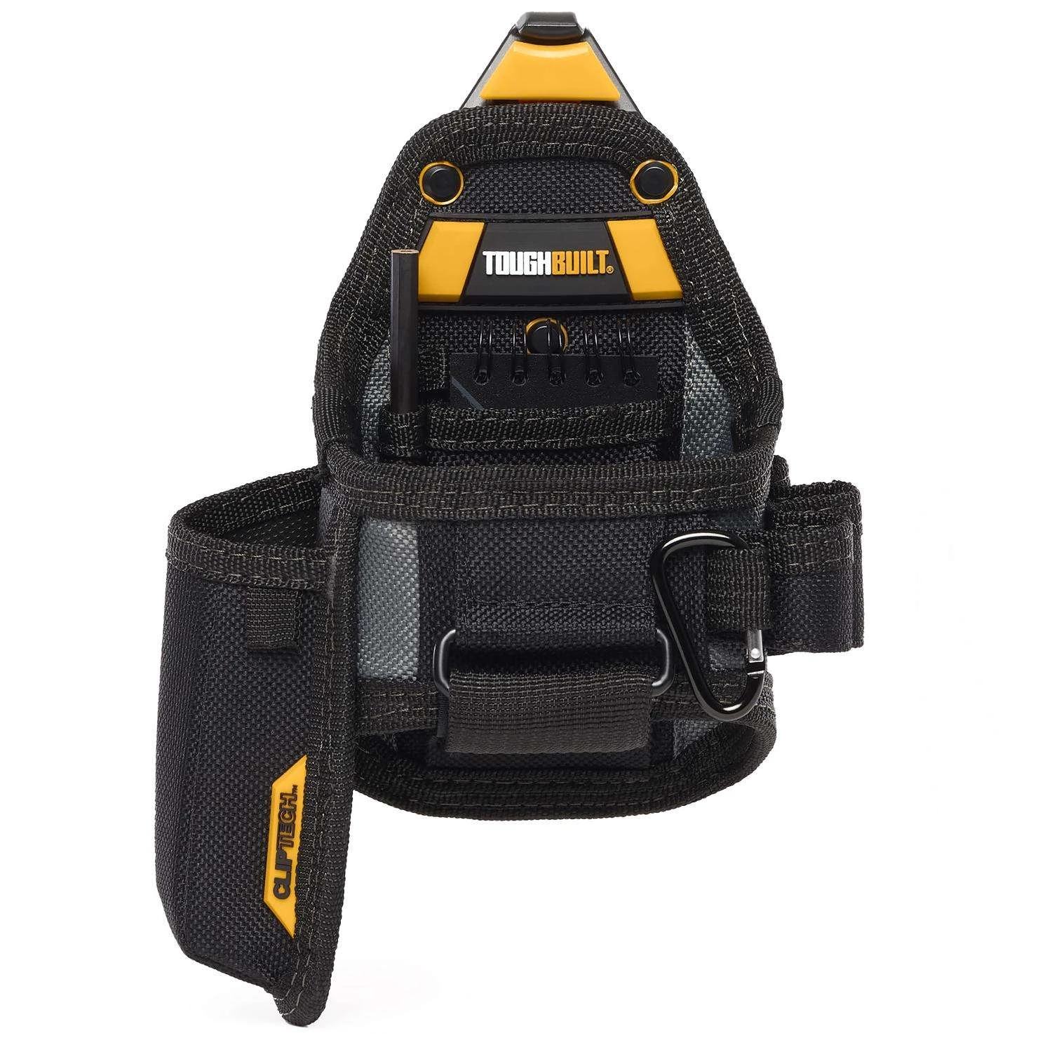 ToughBuilt 7 In. W X 9 In. H Polyester Tape Measure/All Purpose Pouch Tool Bag 7 Pocket Black 1 Pc 5 ToughBuilt 7 In. W X 9 In. H Polyester Tape Measure/All Purpose Pouch Tool Bag 7 Pocket Black 1 Pc - Image 3