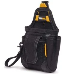 ToughBuilt 7.5 In. W X 12.25 In. H Polyester Warehouse Tool Pouch 9 Pocket Black/Gray 1 Pc -Stanleys Shop 4b585db5 84fc 4708 8a03 825d71ba5d8a