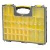 Stanley 13.3 In. W X 2.15 In. H Storage Organizer Polypropylene 25 Compartments Clear/Black/Yellow