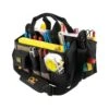 CLC 9 In. W X 16 In. H Polyester Tool Bag 17 Pocket Black/Tan 1 Pc -Stanleys Shop 4e26b486 a0bf 4fa7 80c6 fb30c92f8d41