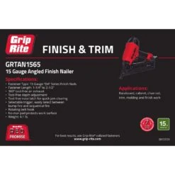 Grip-Rite 15 Ga. Angled Finish Nailer -Stanleys Shop 4e998189 8f14 46d8 b967 6cfba255929a