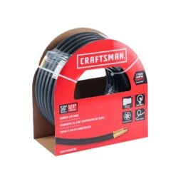 Craftsman 50 Ft. L X 3/8 In. D Rubber Air Hose 300 Psi Black -Stanleys Shop 5015480e 1c67 40bd a2d2 a5406d8971e4