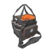 Klein Tools Tradesman Pro 10-1/4 In. W X 12-1/4 In. H Tote Bag 40 Pocket Black/Orange 1 Pc -Stanleys Shop 5094a471 fd9d 4890 8b04 251a7b4549b4