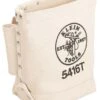 Klein Tools 10 In. W X 9 In. H Canvas Bolt Bag 3 Pocket Tan 1 Pc -Stanleys Shop 57a62742 f82f 406c b1c3 74a01695f326
