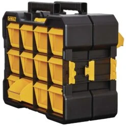 DeWalt 4.2 In. W X 13.5 In. H Flip Bin Storage Organizer Plastic 12 Compartments Yellow 12 DeWalt 4.2 In. W X 13.5 In. H Flip Bin Storage Organizer Plastic 12 Compartments Yellow -Stanleys Shop 5815b4ec a29d 4662 bb19 2558bcca67b5