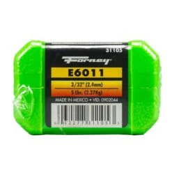 Forney 3/32 In. D X 14.6 In. L E6011 Mild Steel Welding Rods 88000 Psi 5 Lb 1 Pk -Stanleys Shop 5c105725 e320 4fbc b648 6211dfa8d57a