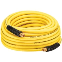 Bostitch 50 Ft. L Hybrid Polymer Air Hose 300 Psi Yellow