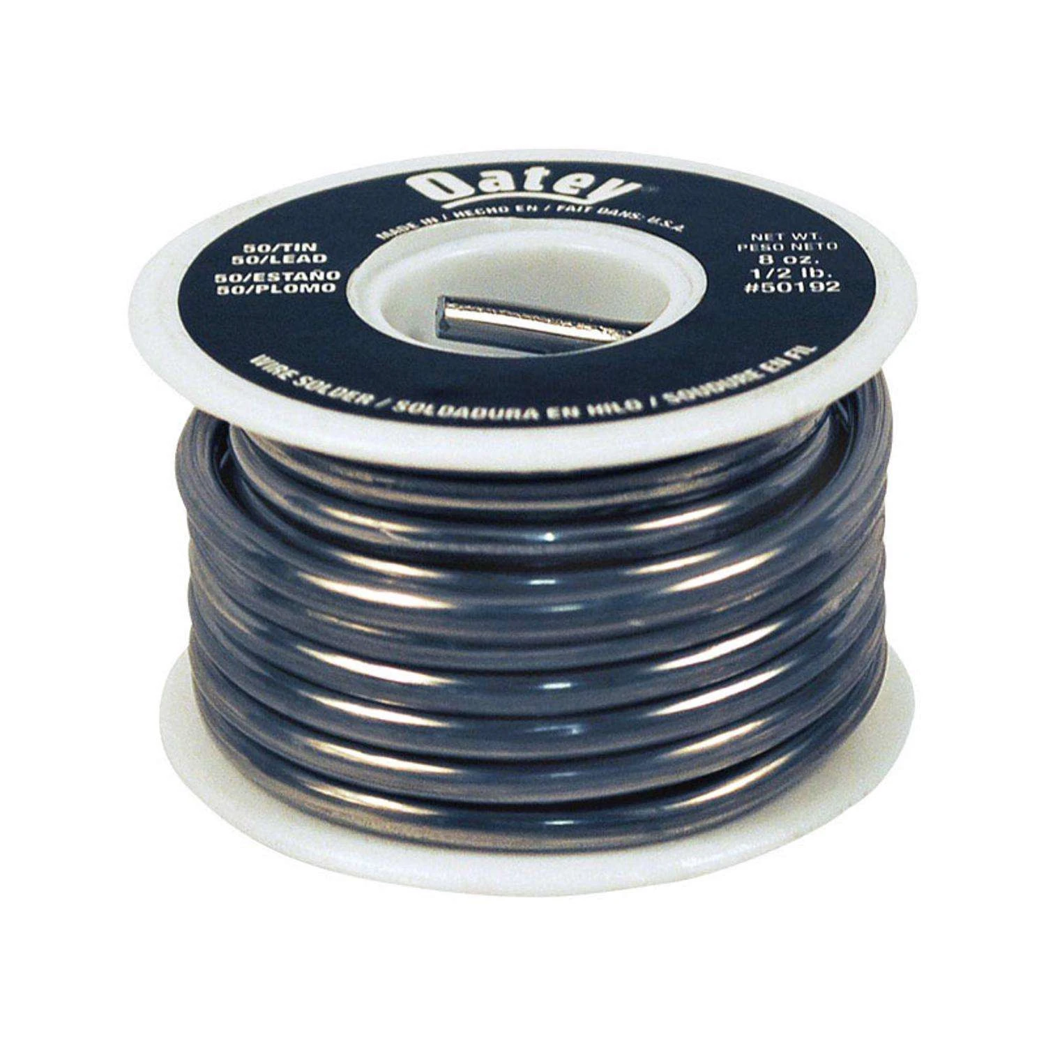 Oatey Solid Wire Solder 0.125 In. D Tin/Lead 50/50 3 Oatey Solid Wire Solder 0.125 In. D Tin/Lead 50/50