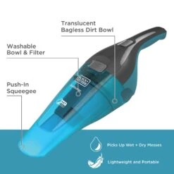 Black & Decker Black+Decker 0.1 Gal Cordless Hand Vacuum 7.2 V -Stanleys Shop 5f76f173 87b2 4caf 814d 8e1428925569