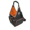 Klein Tools Tradesman Pro 8.8 In. W X 17 In. H Ballistic Polyester Tool Tote 20 Pocket Black/Orange -Stanleys Shop 6209794e 7814 4c93 bf2a d0adb3bdea5e