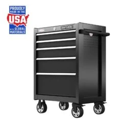 Craftsman S2000 26 In. 5 Drawer Steel Rolling Tool Cabinet 37.5 In. H X 18 In. D -Stanleys Shop 634e04df a1a8 490a bb8d 17a1ca19e485