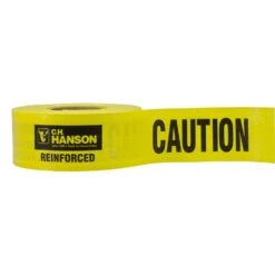 C.H. Hanson CH Hanson 500 Ft. L X 3 In. W Polyethylene Caution Barricade Tape Yellow