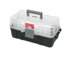 Ace 13 In. Cantilever Tool Box Black