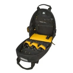 DeWalt 8 In. W X 11 In. H Ballistic Polyester Lighted Backpack Tool Bag 57 Pocket Black/Yellow 1 Pc -Stanleys Shop 697543e9 a580 469a b8c6 20584e91945e