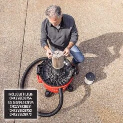 Craftsman 16 Gal Corded Wet/Dry Vacuum 12 Amps 120 V 6.5 HP -Stanleys Shop 6b62243e f42d 45f9 bc2c 64f65704d95d