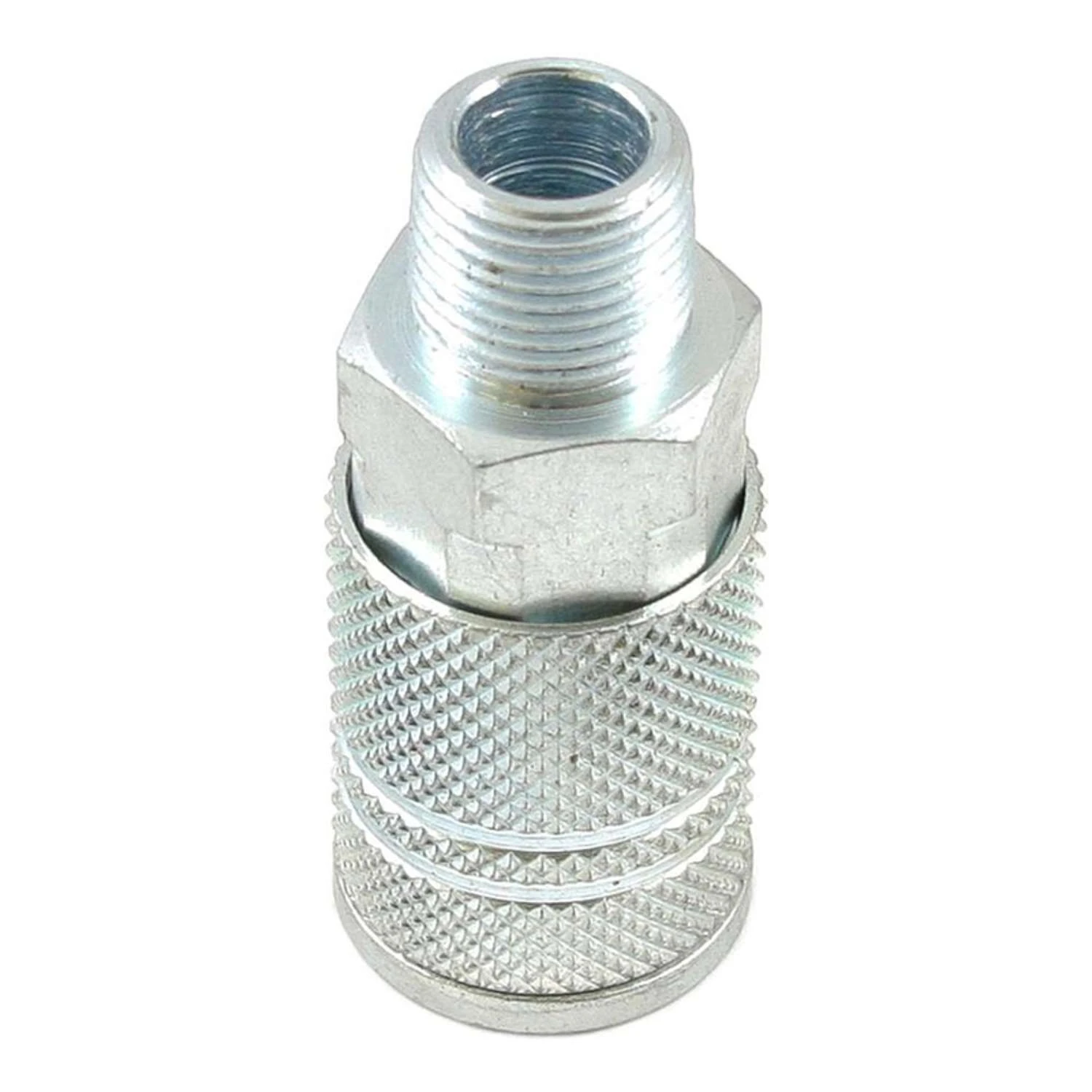 Forney Steel Coupler 3/8 In. Female X 3/8 In. Male 1 Pc 4 Forney Steel Coupler 3/8 In. Female X 3/8 In. Male 1 Pc - Image 2