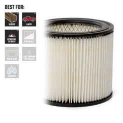 Craftsman 6 In. L X 6 In. W X 5-5/8 In. D Wall Vac Filter 1 Pc -Stanleys Shop 70edce3c 6500 486b 8c20 fc011f3b5e80